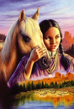 indienne cheval